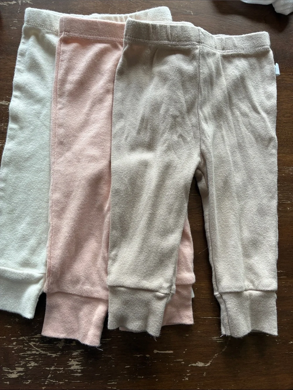 Neutral & Pink Floral Baby Bodysuits 5 long sleeve 5 short sleeve 3 pants